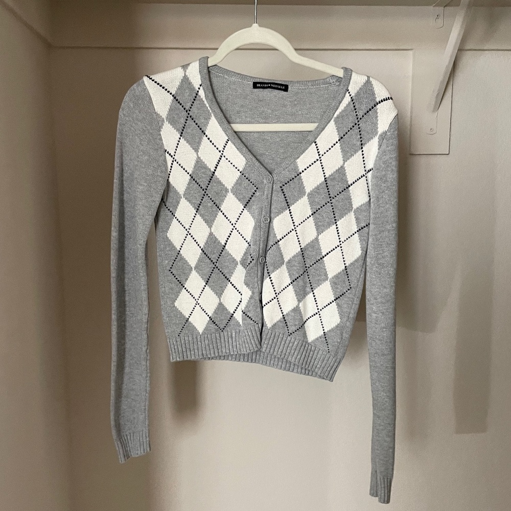 Brandy Melville: Plaid Long Sleeve Top